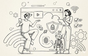 Half of the internet doesn't exist. The other half wonders who they're talking to.